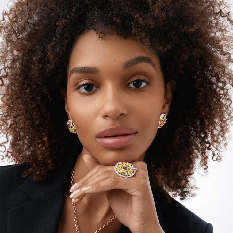 Ring New Shanghai Medium Pavé