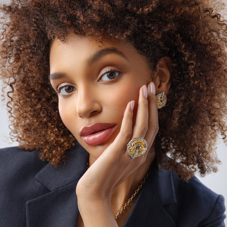 Ring New Shanghai Medium Pavé