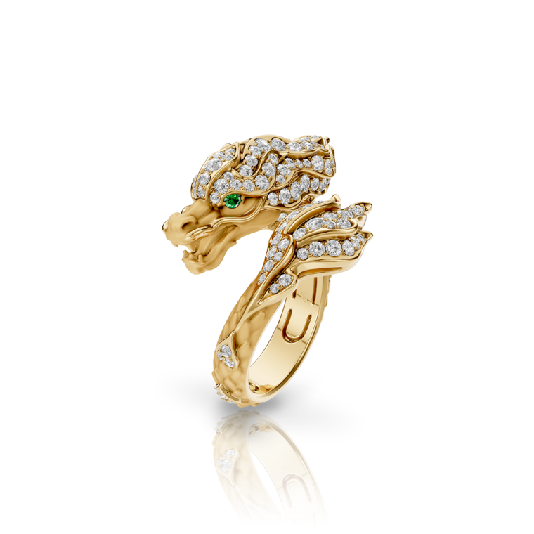 Ring New Shanghai Maxi Pave