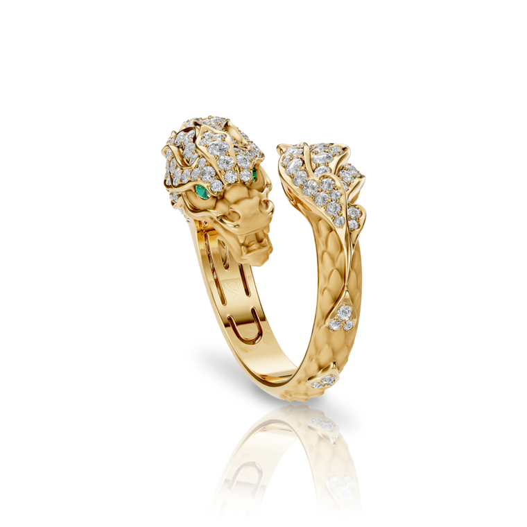 Ring New Shanghai Maxi Pave