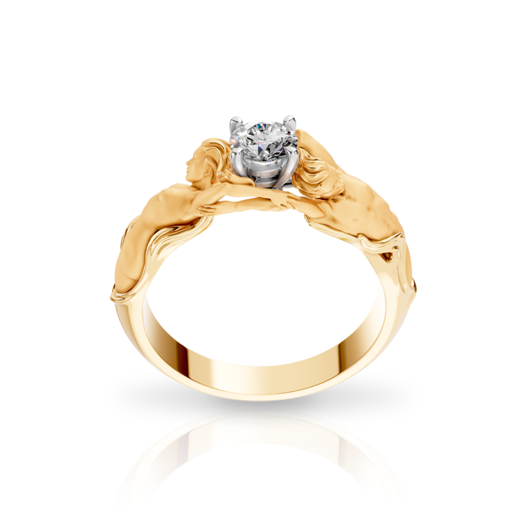 RING SOLITARIO JUNTOS