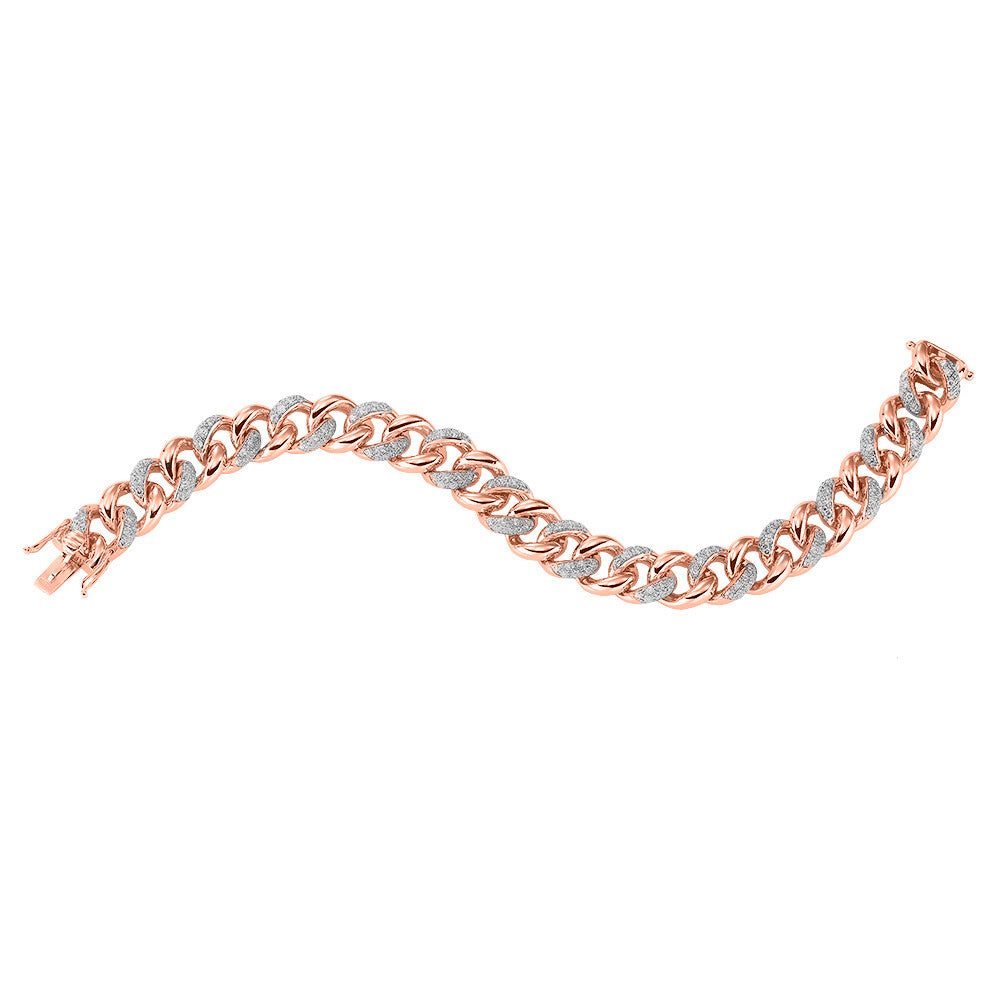 Panzerarmband mit Diamanten Lucia