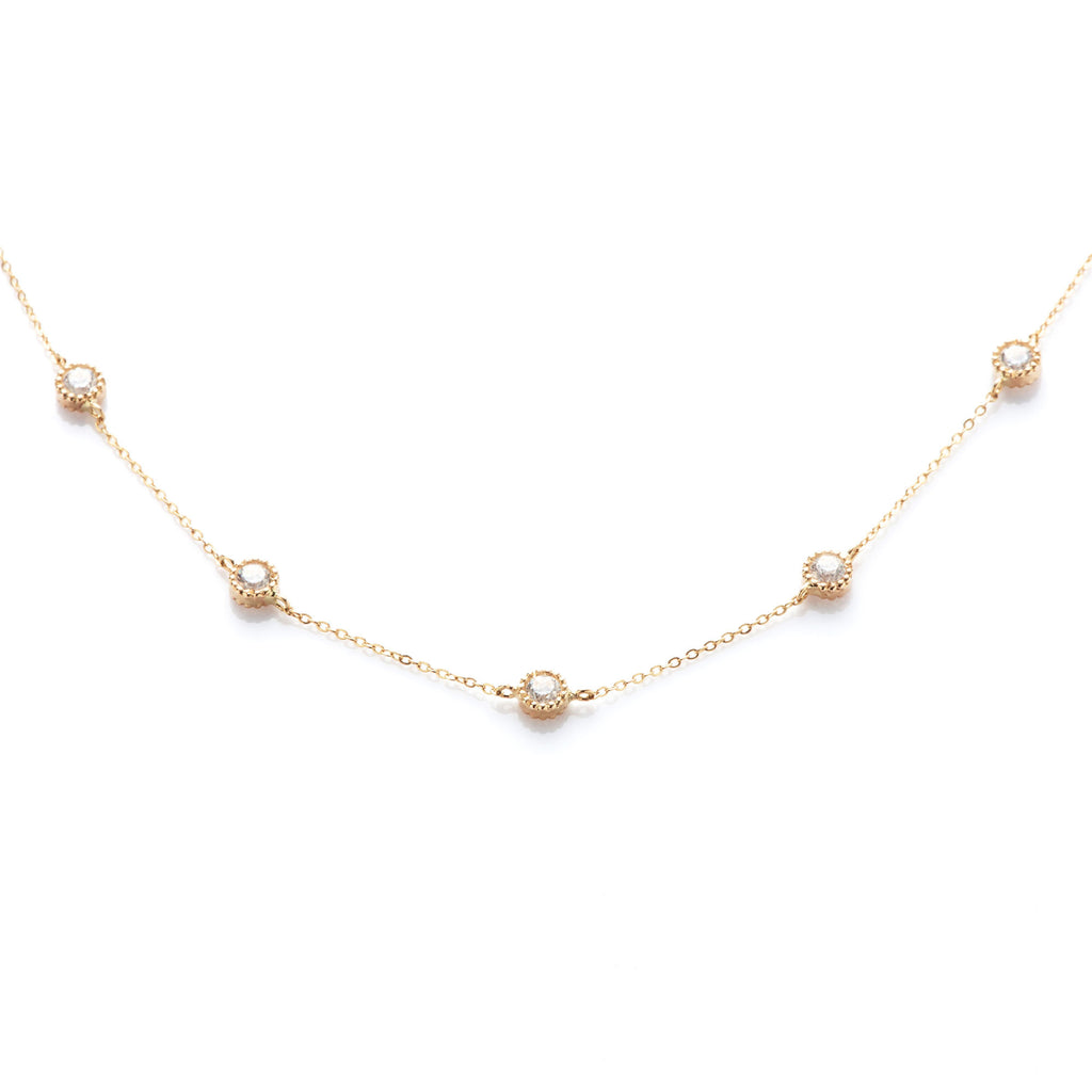 Halskette CESSI MULTI-STONES CHOKER
