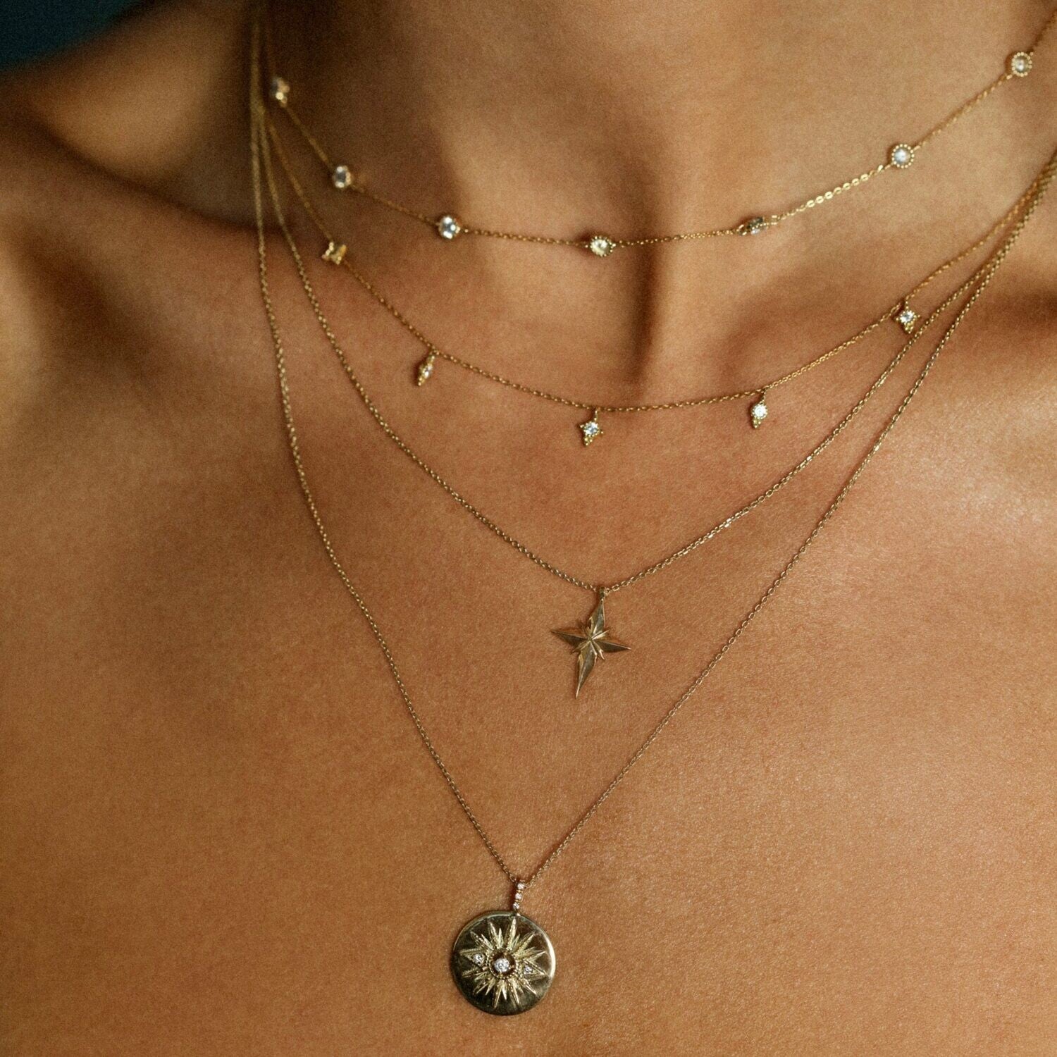 Halskette CESSI MULTI-STONES CHOKER
