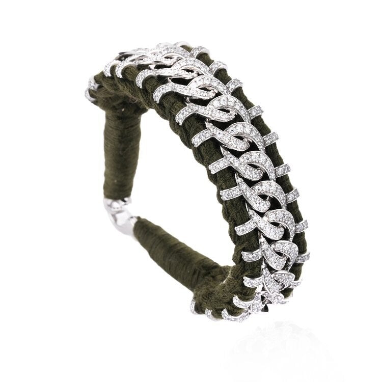 Baumwollarmband geflochten