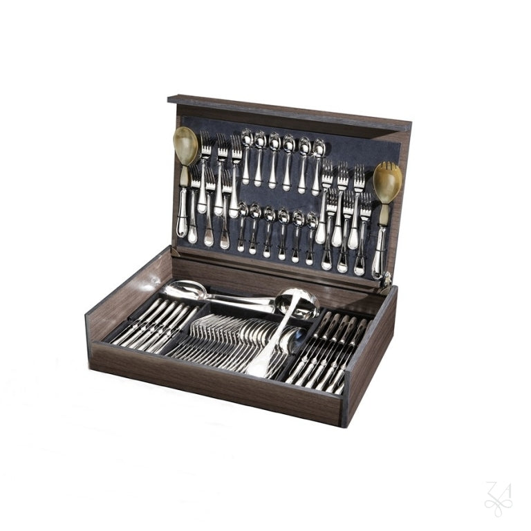 Barocco Set 126 Teile in einer Truhe 925 Sterling Silber