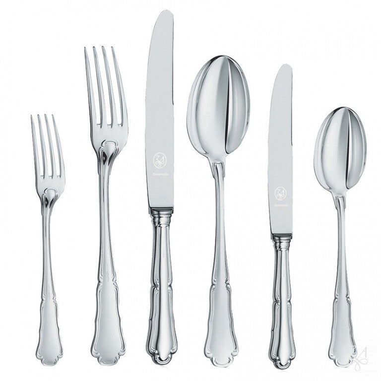 Barocco Set 126 Teile in einer Truhe 925 Sterling Silber