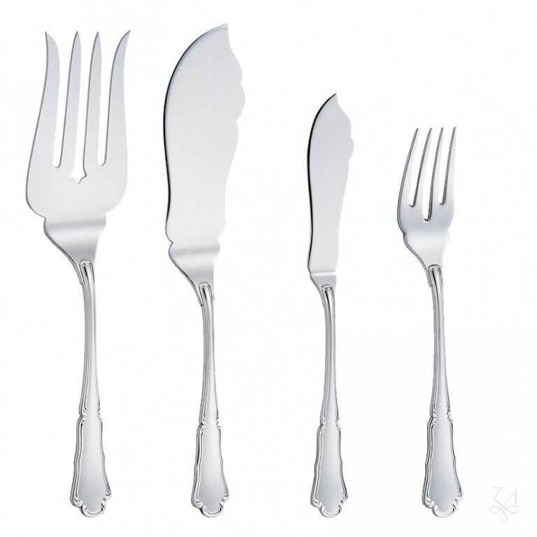 Barocco Set 126 Teile in einer Truhe 925 Sterling Silber