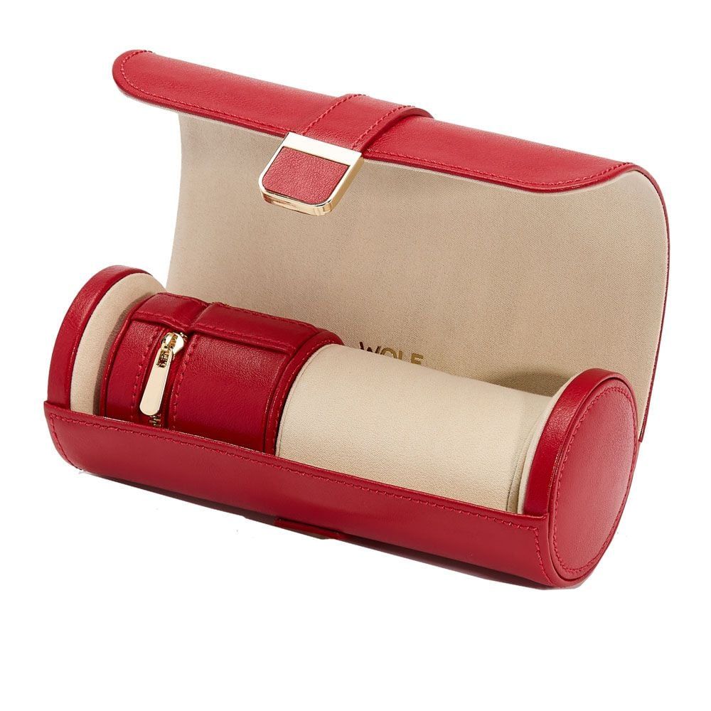Palermo Double Watch Roll mit Schmucktasche