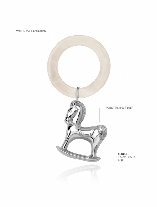 Baby-Rassel - Modell Pferd