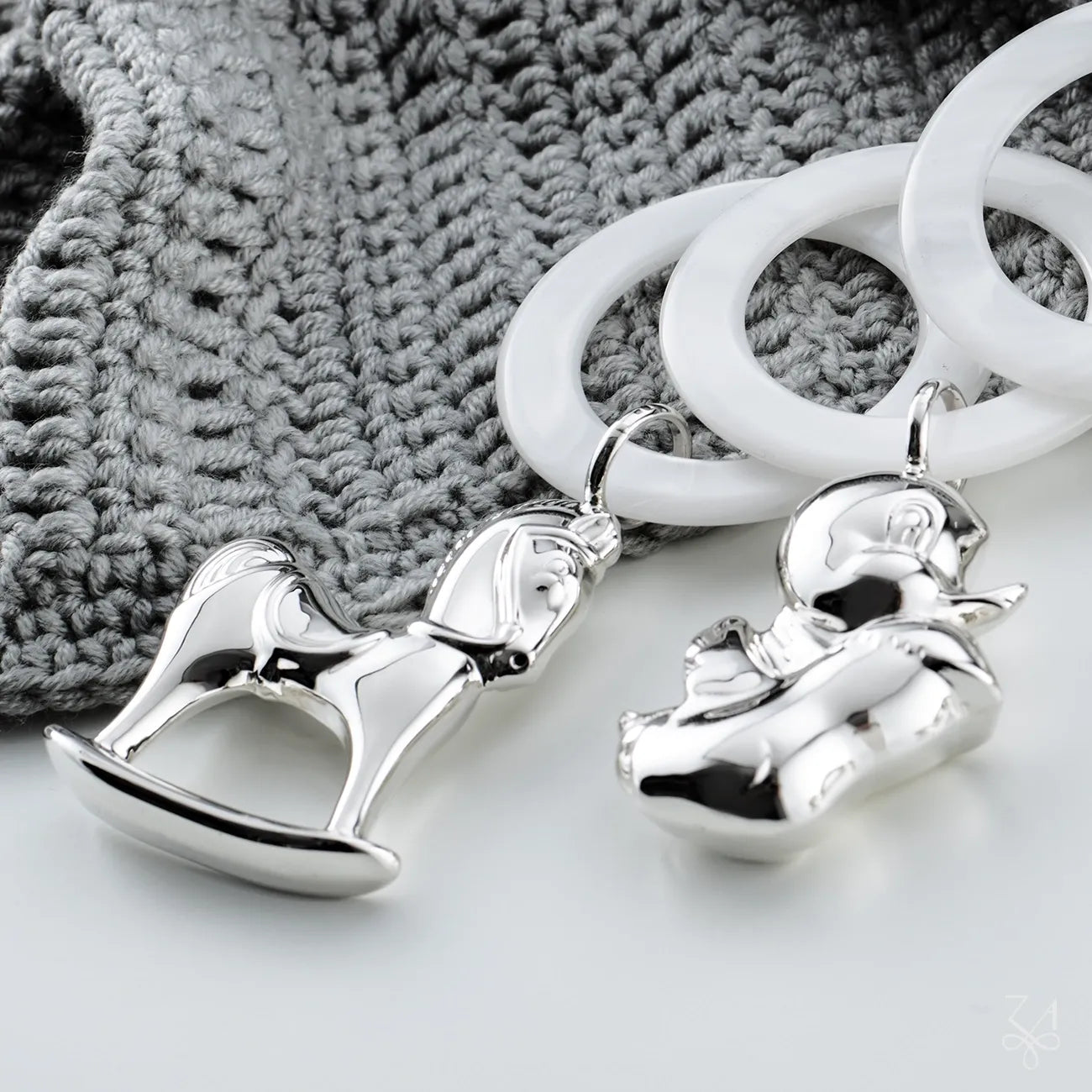 Baby-Rassel - Modell Pferd