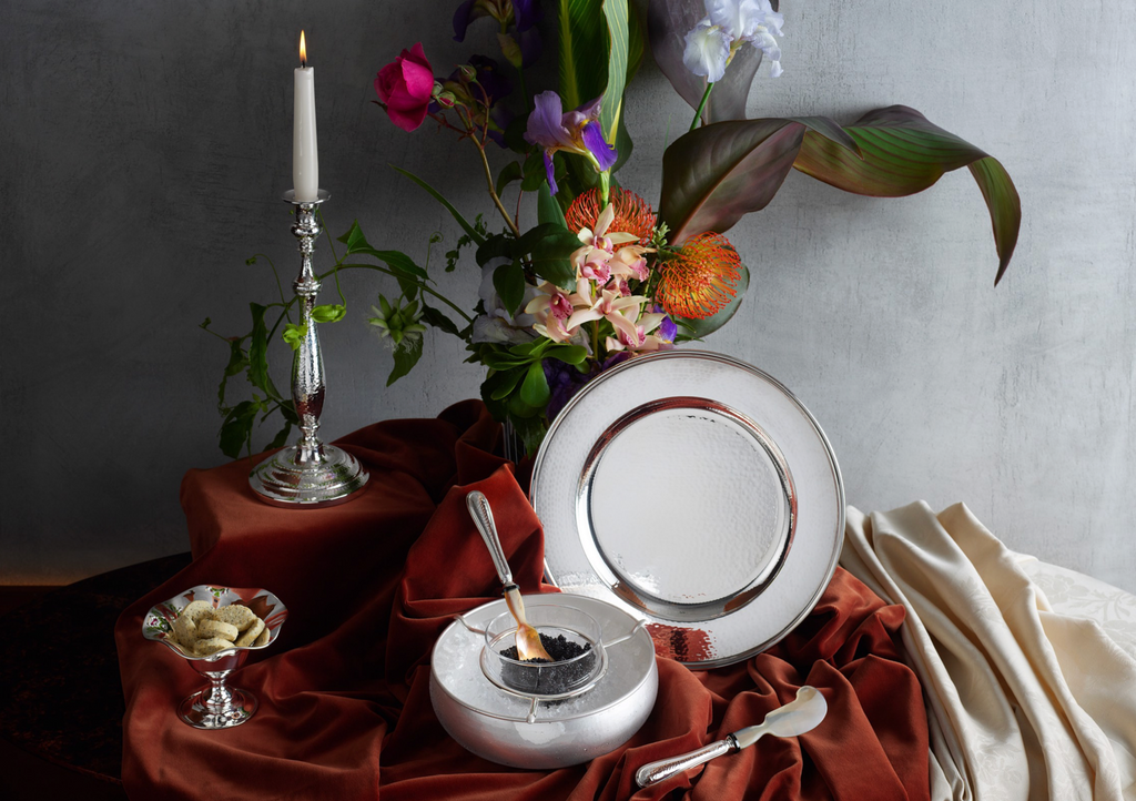 Kaviarhalter gehämmert