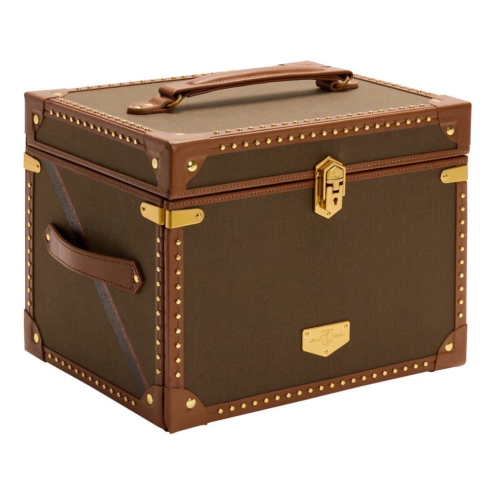 Ida Trunk Jewellery Box Khaki