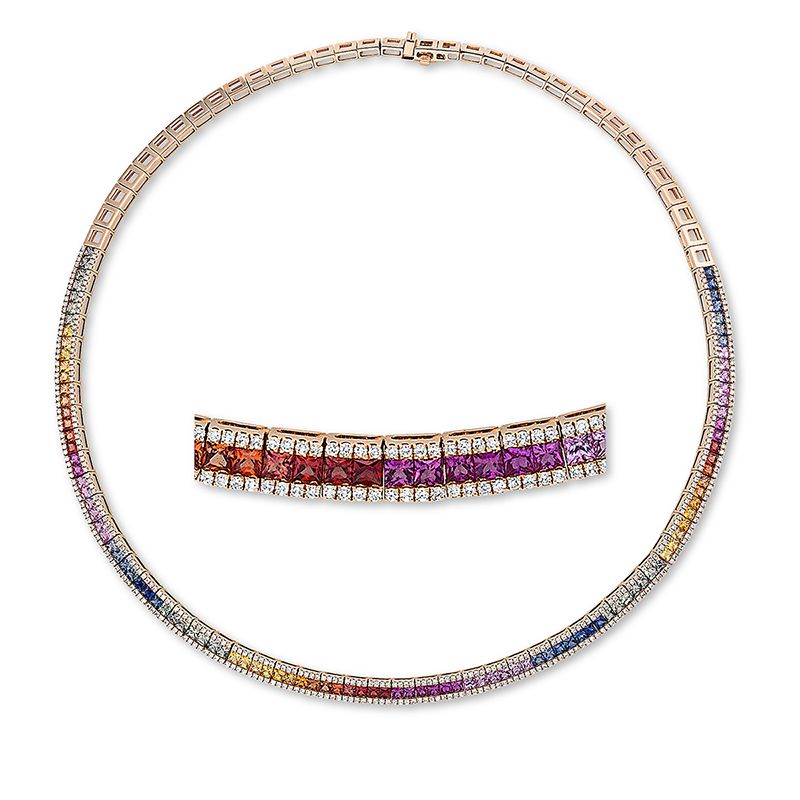 Collier Aurora Mystique