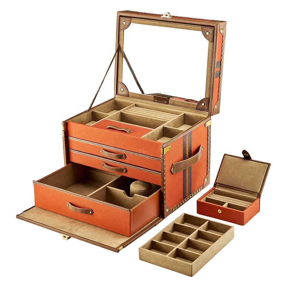 Ida Trunk Schmuckschatulle Orange
