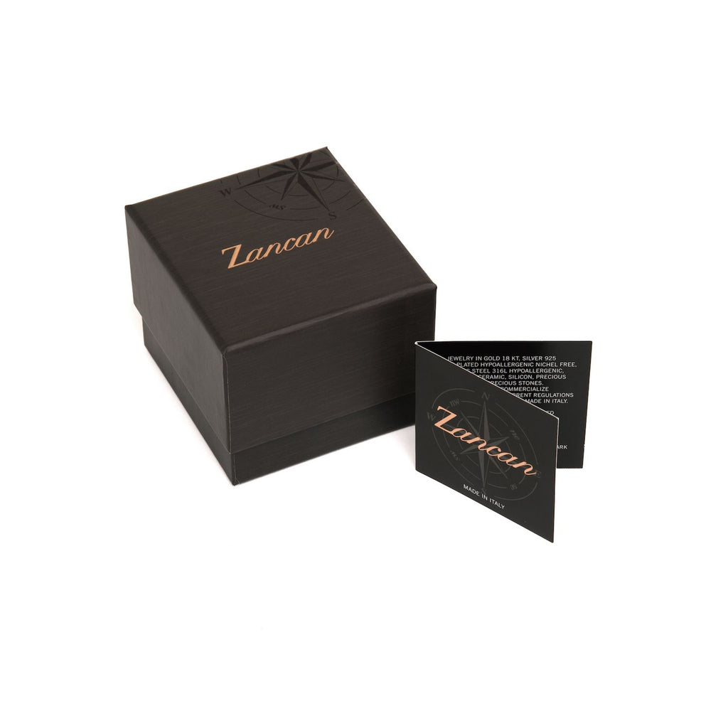 Zancan-Armband aus 18 Karat Gold und schwarzer Keramik