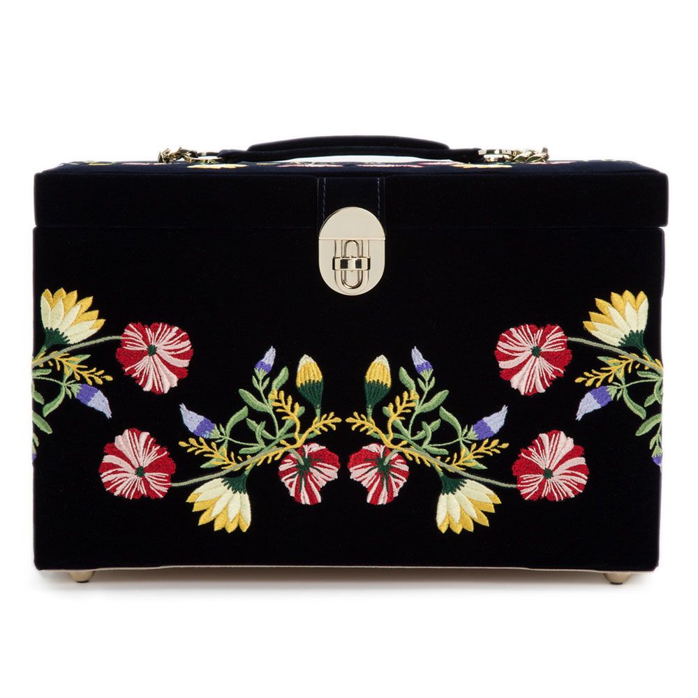 Zoe Schmuckbox – Groß Indigo