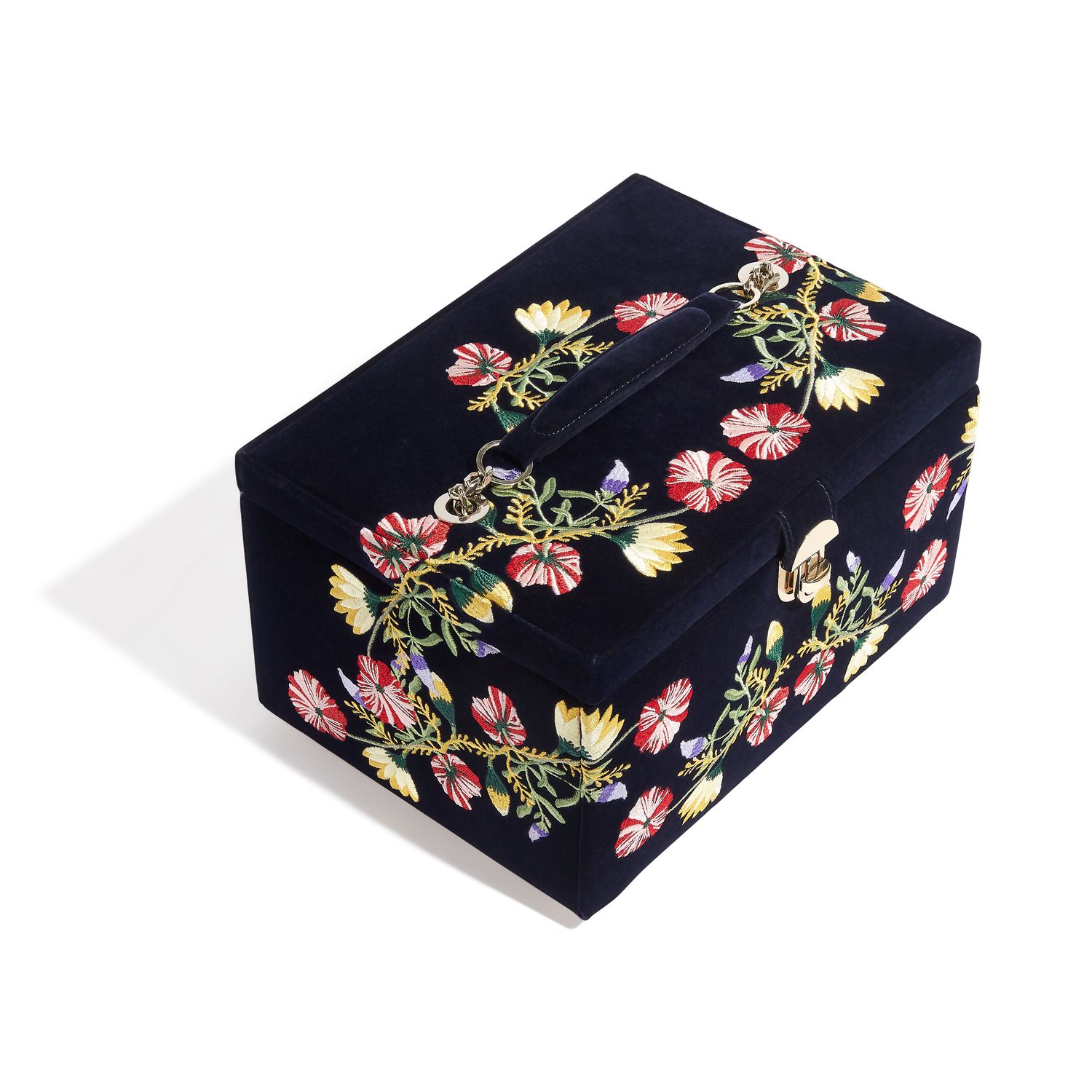 Zoe Schmuckbox – Groß Indigo