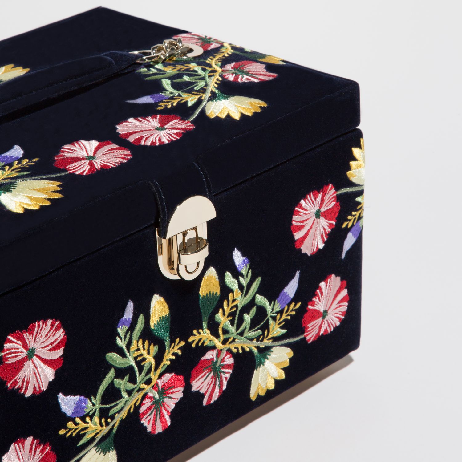 Zoe Schmuckbox – Groß Indigo