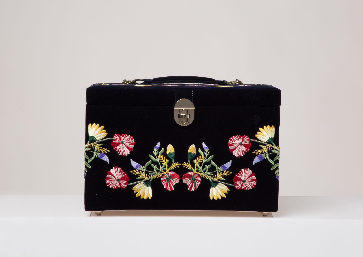 Zoe Schmuckbox – Groß Indigo