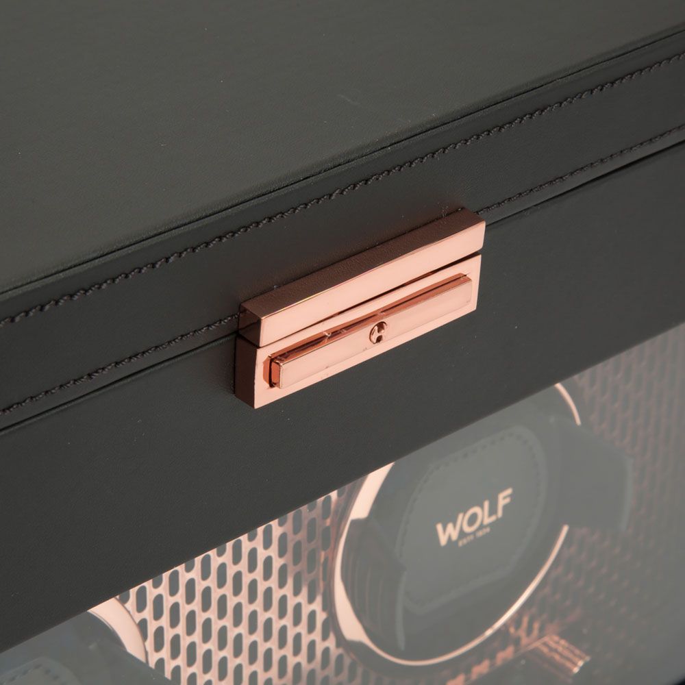 Axis Uhrenbeweger für zwei Uhren mit Aufbewahrung