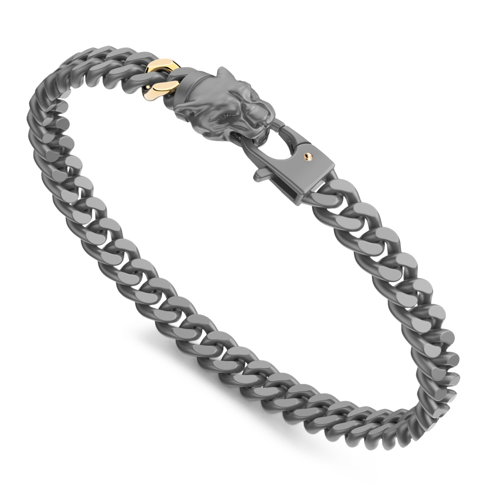 Zancan Armband aus Titan & 18kt Gold