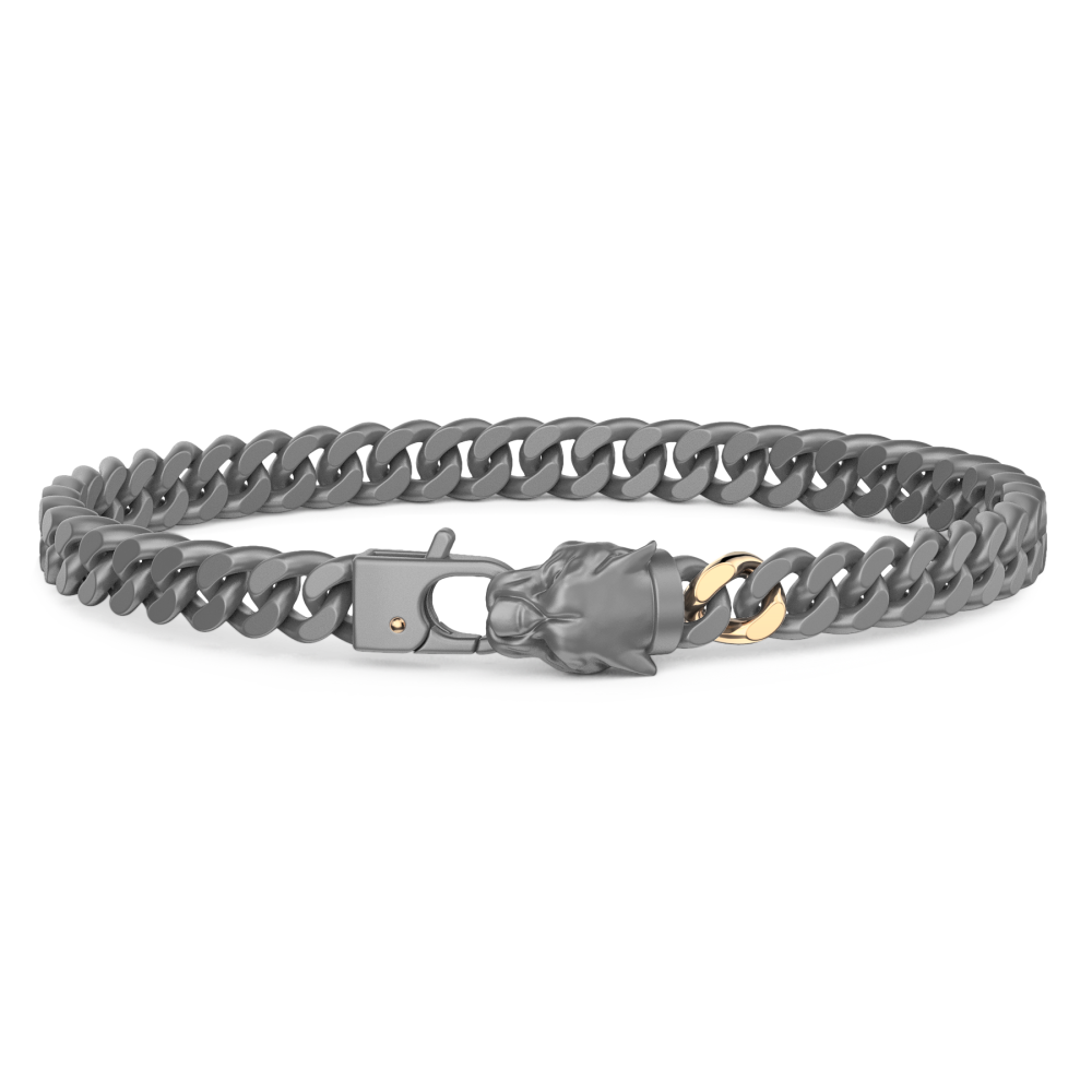 Zancan Armband aus Titan & 18kt Gold