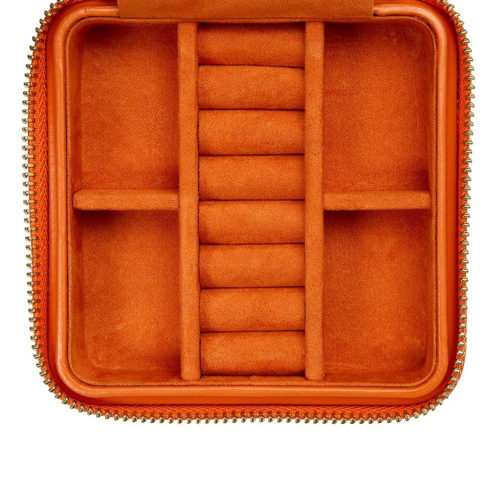 Maria Small Zip Case Tangerine