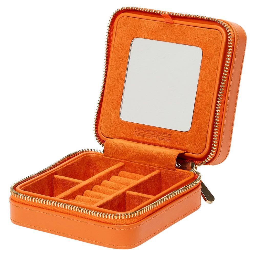 Maria Small Zip Case Tangerine