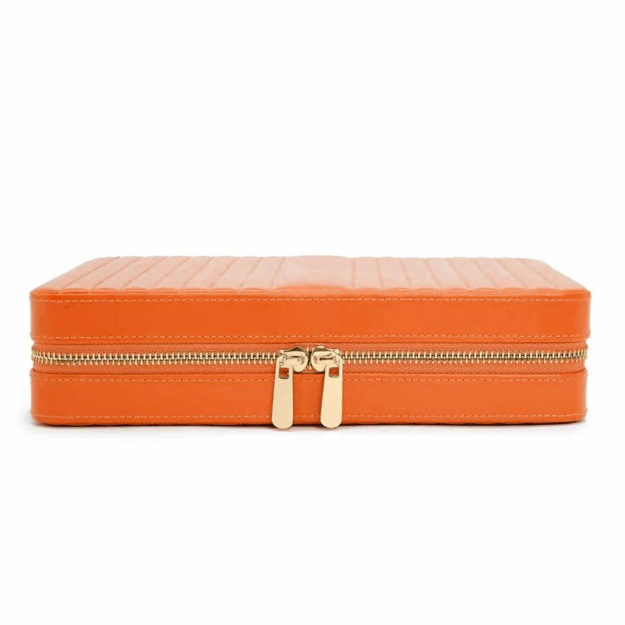 Maria Large Zip Case Tangerine
