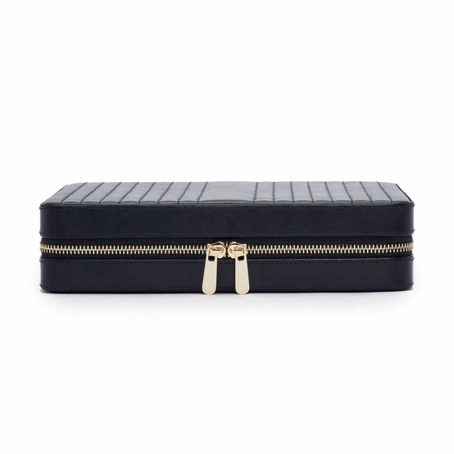 Maria Large Zip Case Navy