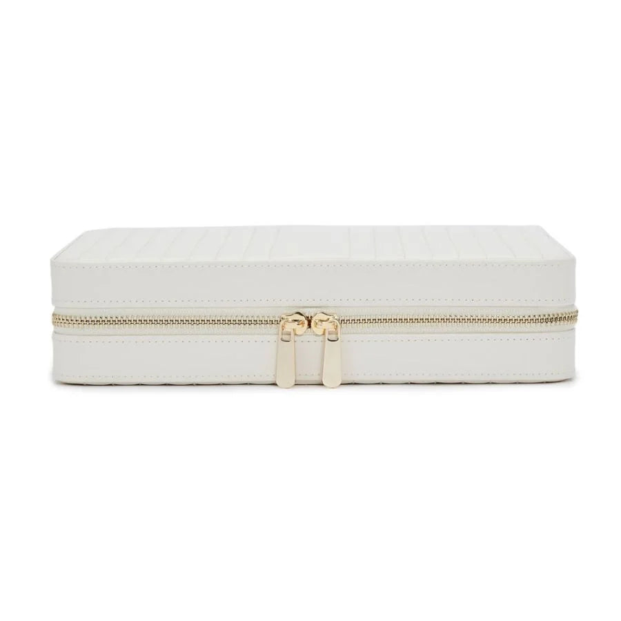 Maria Large Zip Case White