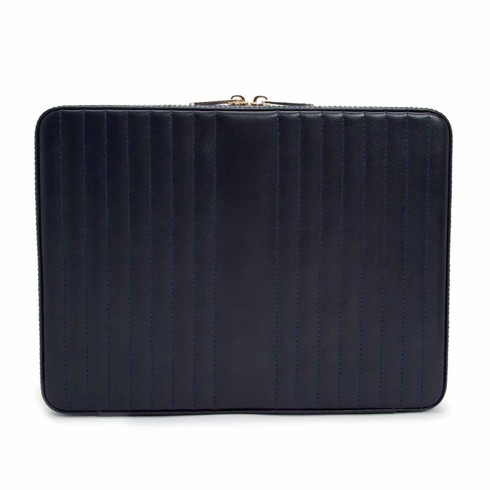 Maria Large Zip Case Navy