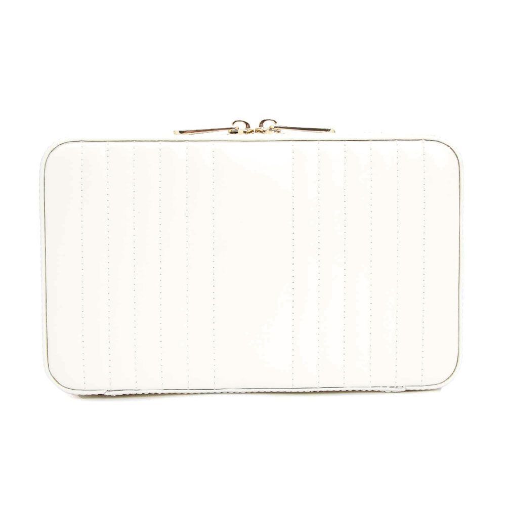 Maria Medium Zip Case White