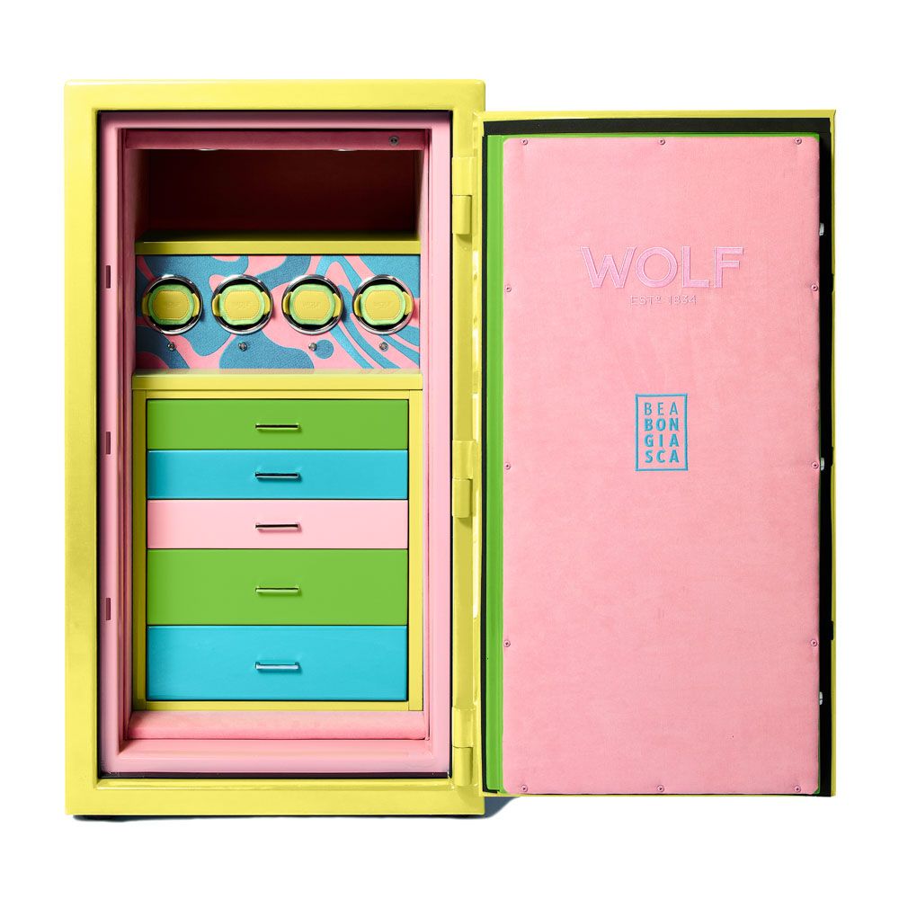 Bea Bongiasca Atlas 4-Piece Winder Tresor Gelb