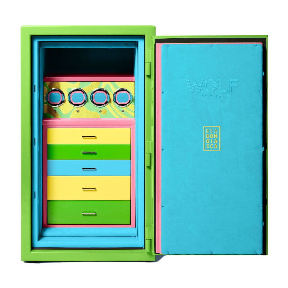 Bea Bongiasca Atlas 4-Piece Winder Tresor Grün