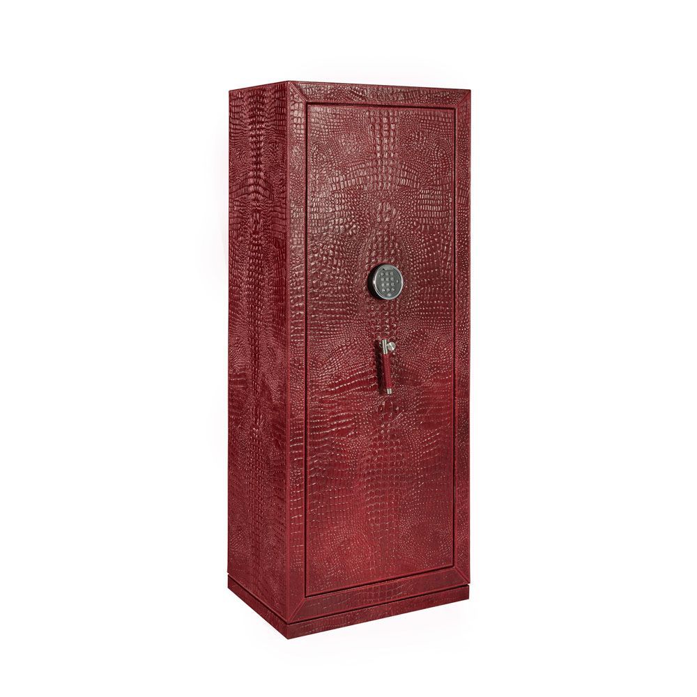 Churchill 12-teiliges Uhrenbeweger-Safe Red Croco