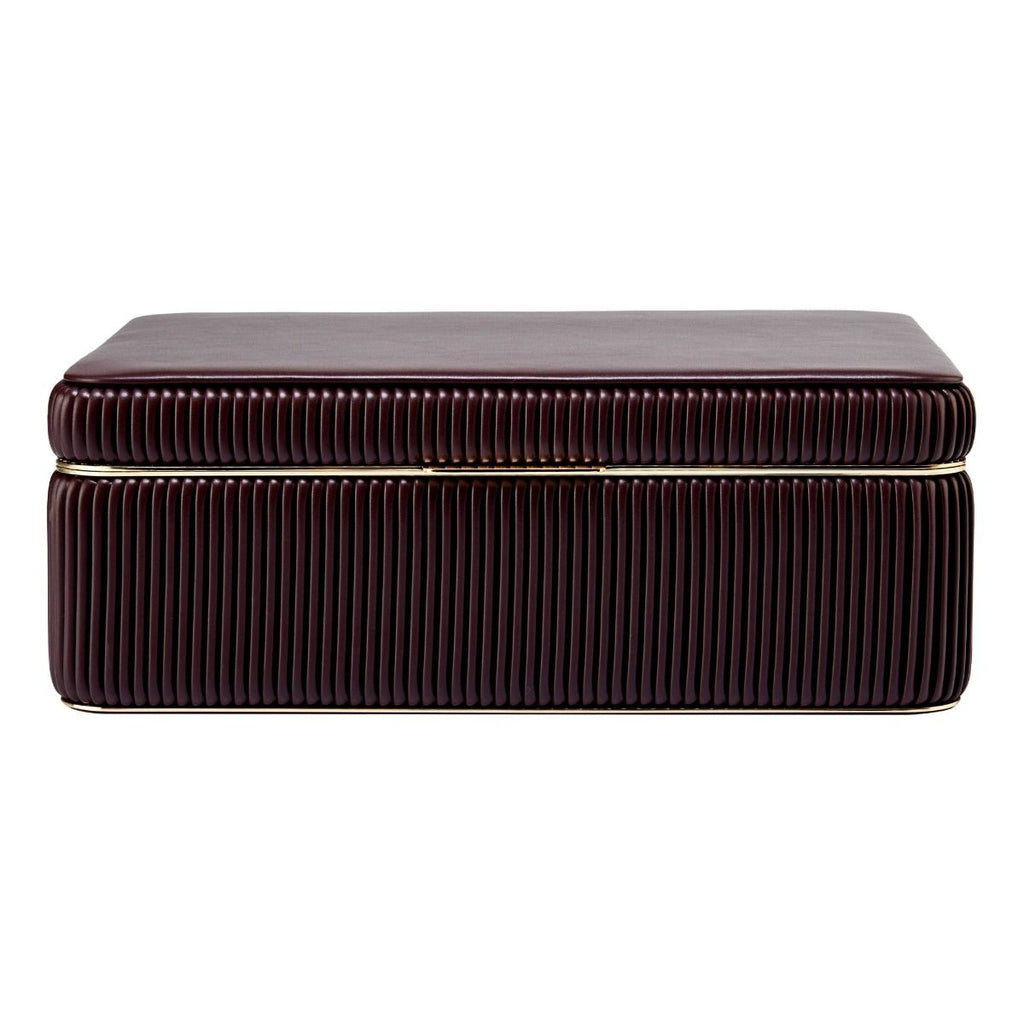 Bella Large Jewellery Box Bordeaux