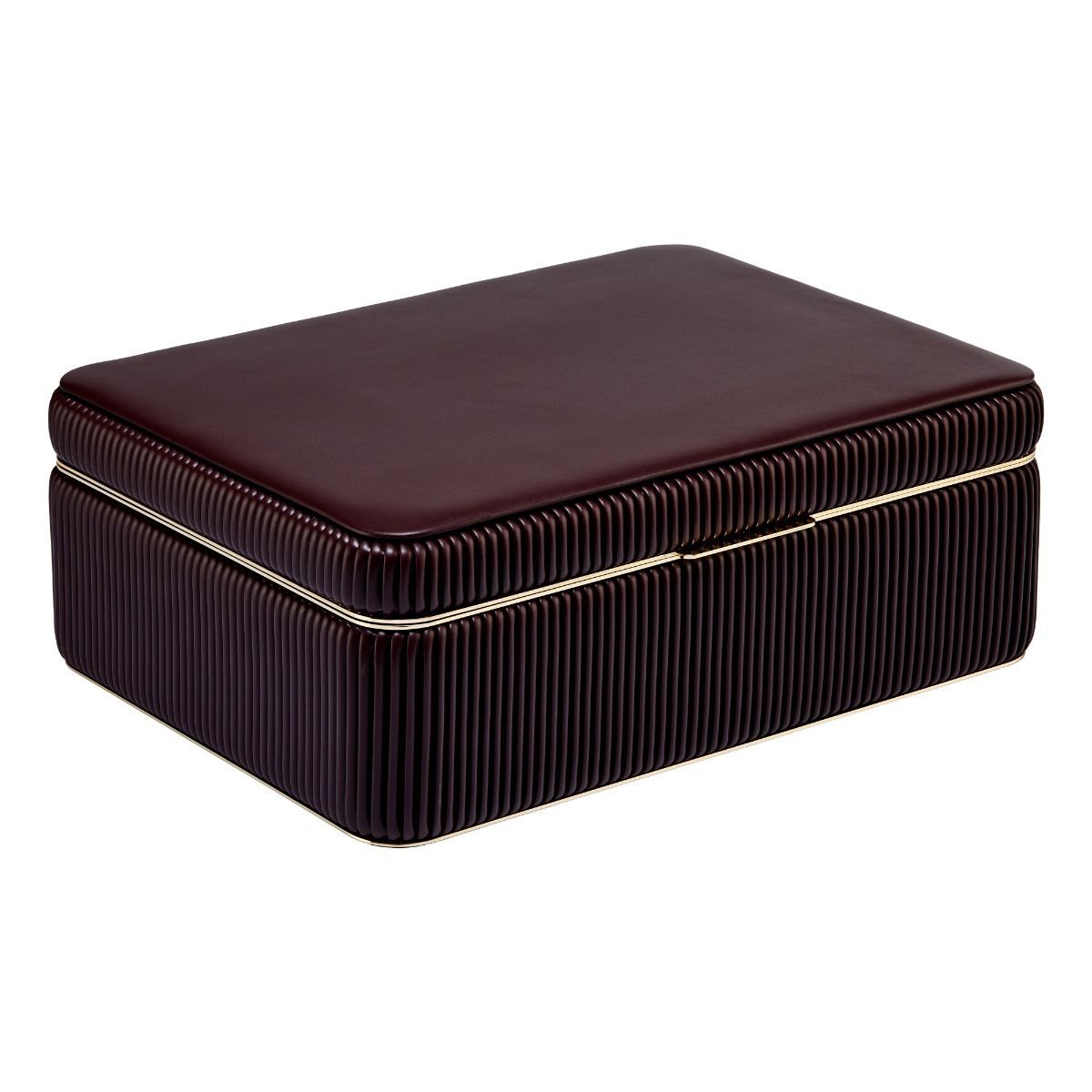 Bella Large Jewellery Box Bordeaux