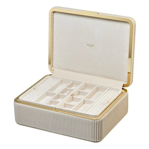 Bella Large Jewellery Box Bone