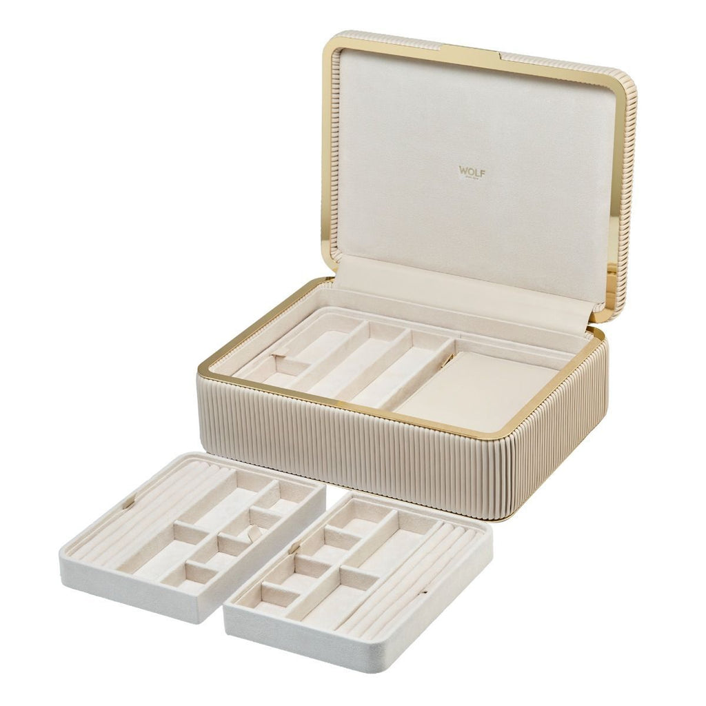Bella Large Jewellery Box Bone