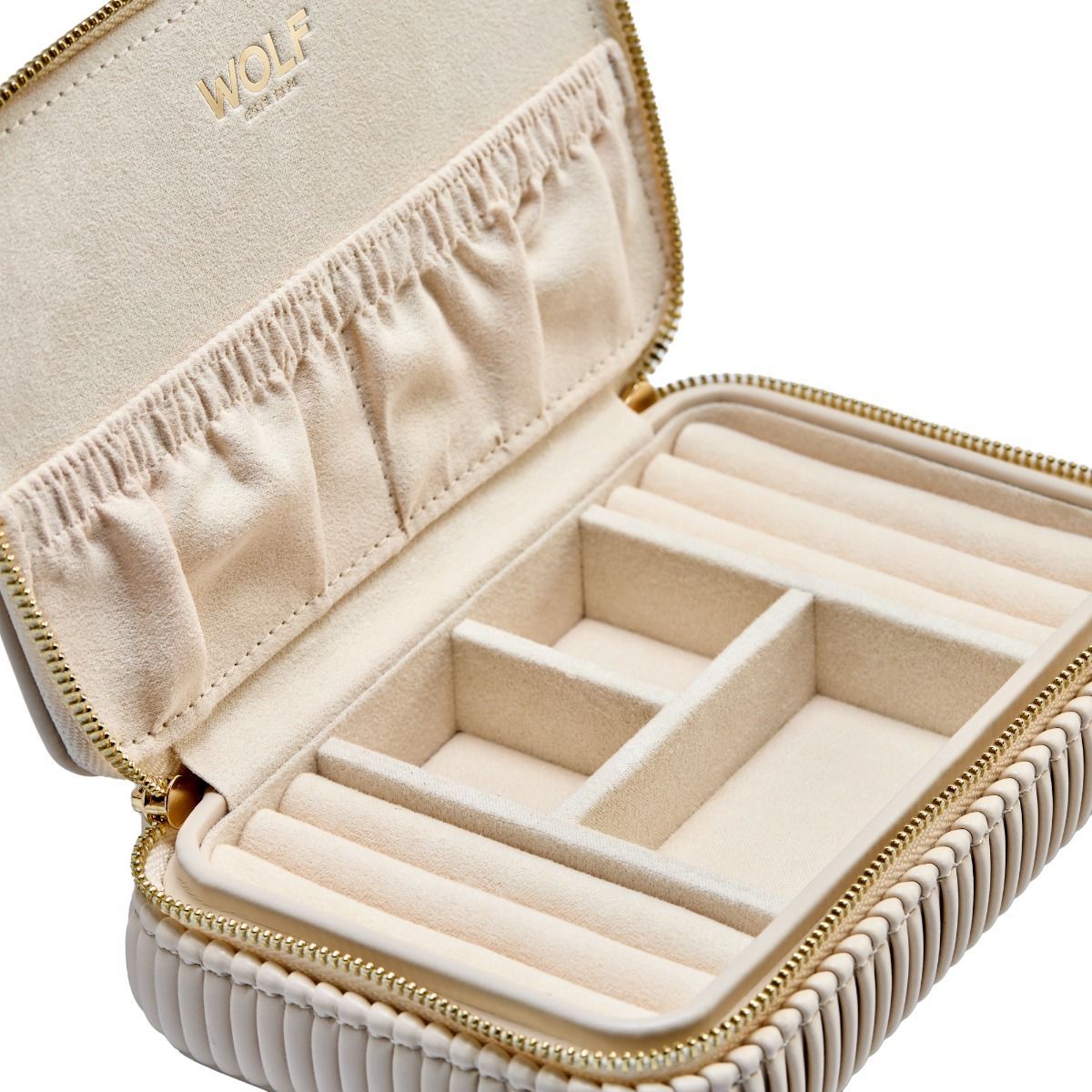 Bella Zip Case Bone