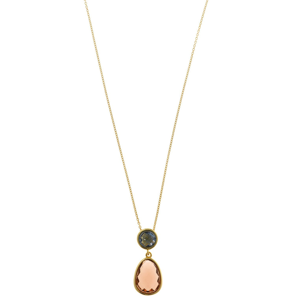 Halskette Nenuphar Circle Tourmaline
