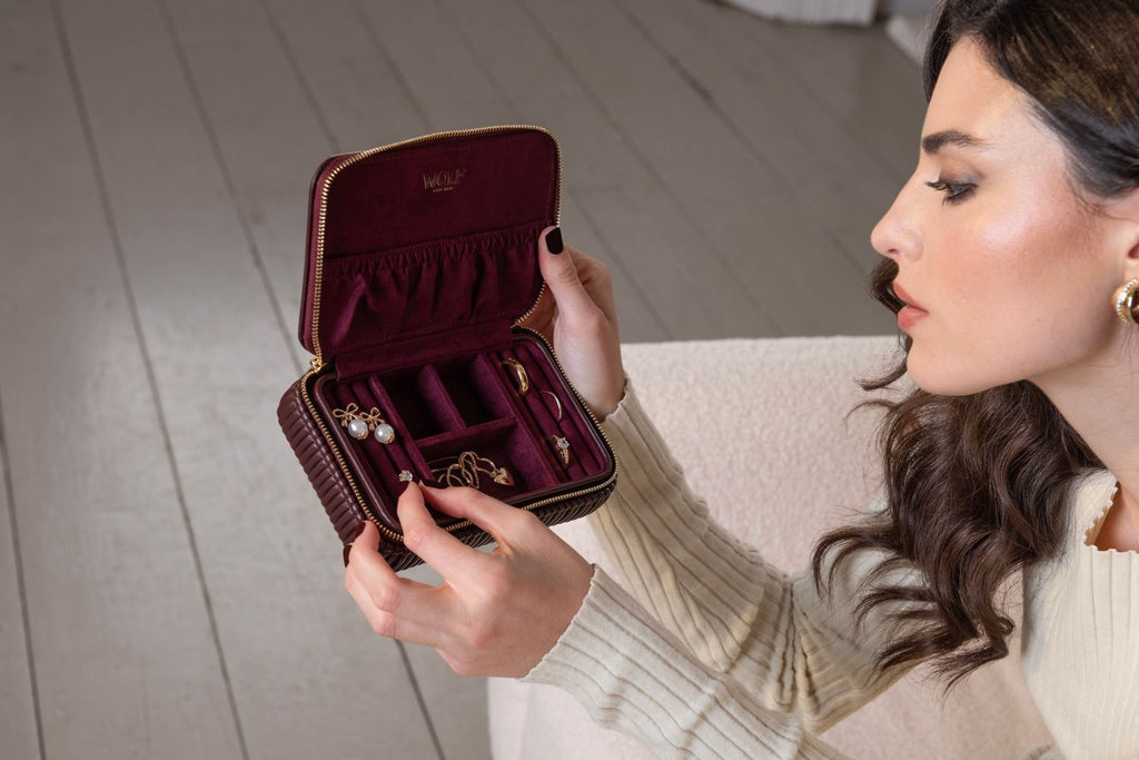 Bella Zip Case Bordeaux