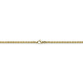 Königskette. 2,5 mm Gelbgold 45 cm