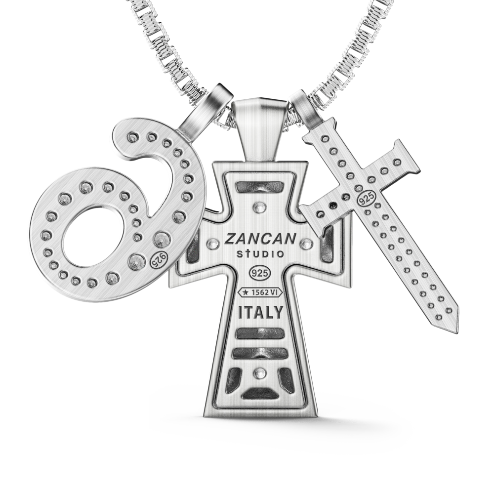 Zancan Studio Halskette in Silber