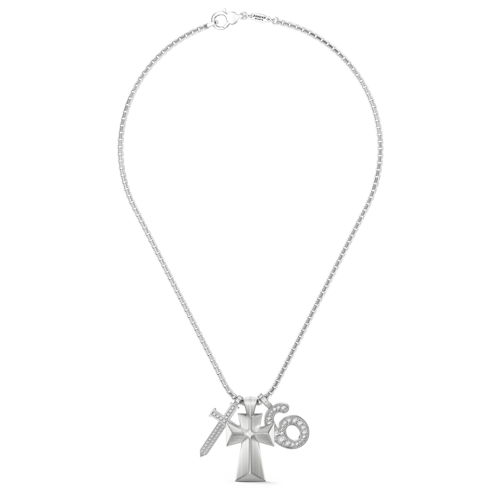 Zancan Studio Halskette in Silber