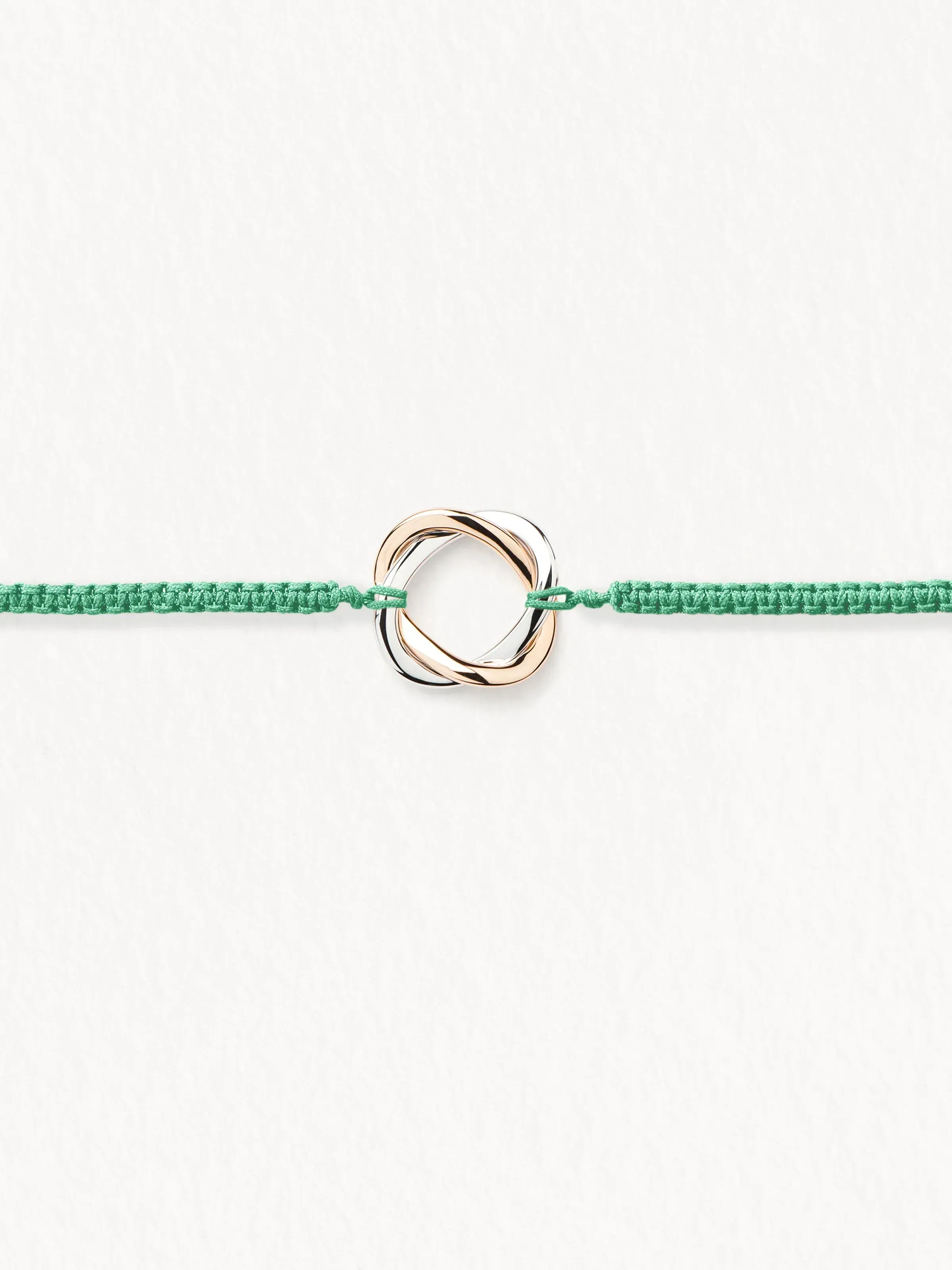 Armband TRESSE MACRAMÉ Aqua