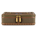 Ida Travel Zip Jewellery Case Khaki