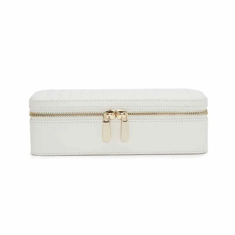 Maria Medium Zip Case White